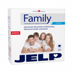 JELP FAMILY pulbere albă hipoalergenică 2.24 kg