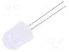 Dioda LED, 10mm, alb rece, 2180...1120mcd, 30mA, 2,8...3,4V, OPTOSUPPLY - OSW54KA134A-1MA