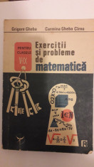 Exercitii si probleme de matematica pentru clasele V-IX foto