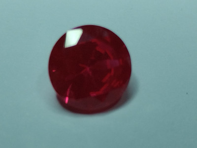 Safir natural roz purpuriu 3.7ct foto