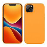 Husa Kwmobile pentru Apple iPhone 14 Plus, Silicon, Portocaliu, 59072.150, Carcasa