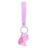 Breloc Copii, Unicorn, Curea, Culoare Lila, Dimensiuni 3.5x5cm, Oem