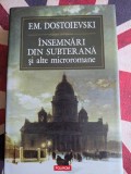 Dostoievski - Insemnari din subterana si alte microromane