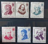 Romania 1961 - Mari aniversari culturale MNH