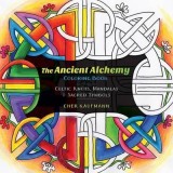 Carti de Colorat Ancient Alchemy - Desene Meditative din Culturi Vechi, Inspiratie Istorica, Carte in Engleza