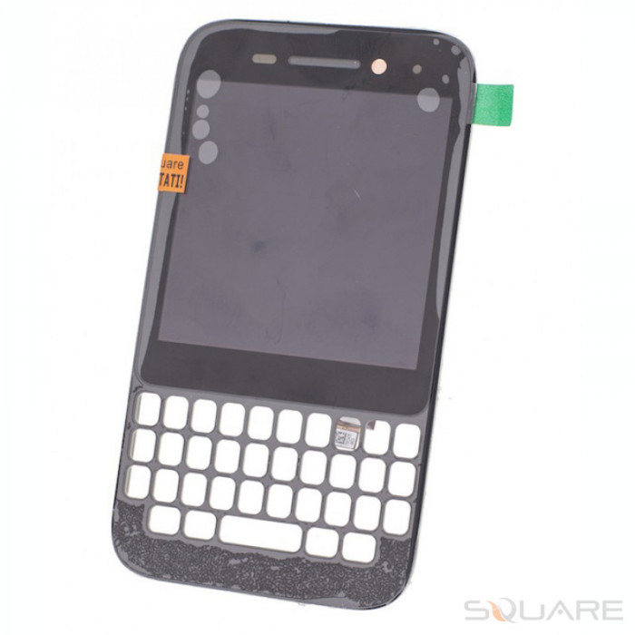 LCD BlackBerry Q5, Complet, Black (Short Flex)