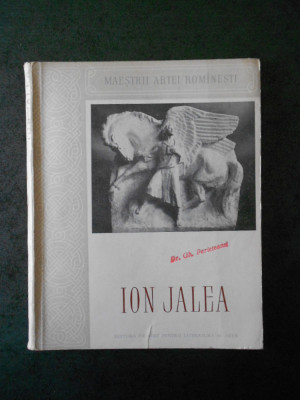 MARIN MIHALACHE - ION JALEA. MAESTRII ARTEI ROMANESTI (1954) foto