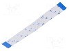 Banda FFC, 24 pini, lungime 101mm, seria FFC5-TIN, GCT - 05-24-A-0101-A-4-06-4-T