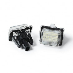 Set de 2 lampi numar led Xentech Light Mercedes Benz w204, w207, w212, w216, w218, w221, w231, r231