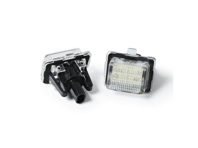 Set de 2 lampi numar led Xentech Light Mercedes Benz w204, w207, w212, w216, w218, w221, w231, r231 foto