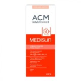 Crema colorata SPF 50+ Light Tint Medisun, 40 ml, Acm