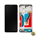 Display cu Touchscreen MP compatibil cu Samsung Galaxy A10s A107 cu Rama Negru