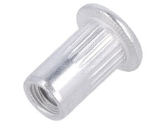 Piuliță nit M4 aluminiu 10 buc.