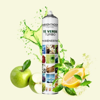 Spray odorizant profesional pentru camera Turbo Spray 750ml - Te Verde foto