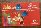 QW30 - Carduri si cartele telefonice - Card incarcare mobil 52 - piesa de colectie