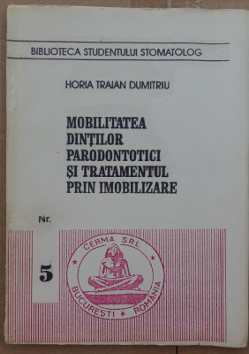 509 DUMITRIU- MOBILITATEA DINTILOR PARADONTOTICI SI TRATAMENTUL PRIN IMOBILIZARE foto