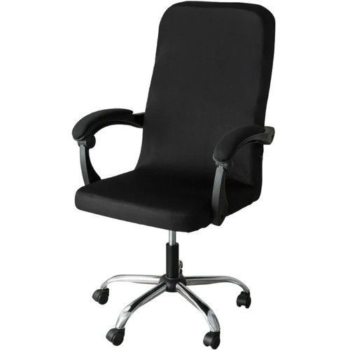 Husa universala pentru scaun de birou, 40 x 45 x 9 cm, neagra