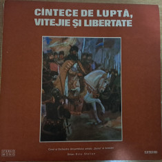 Disc Vinil Cîntece De Luptă, Vitejie Și Libertate-Electrecord -STM-EXE 01301