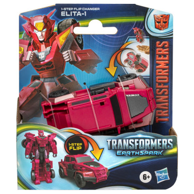 TRANSFORMERS 7 EARTHSPARK FIGURINA TRANSFORMABILA ELITA-1 6CM SuperHeroes ToysZone foto