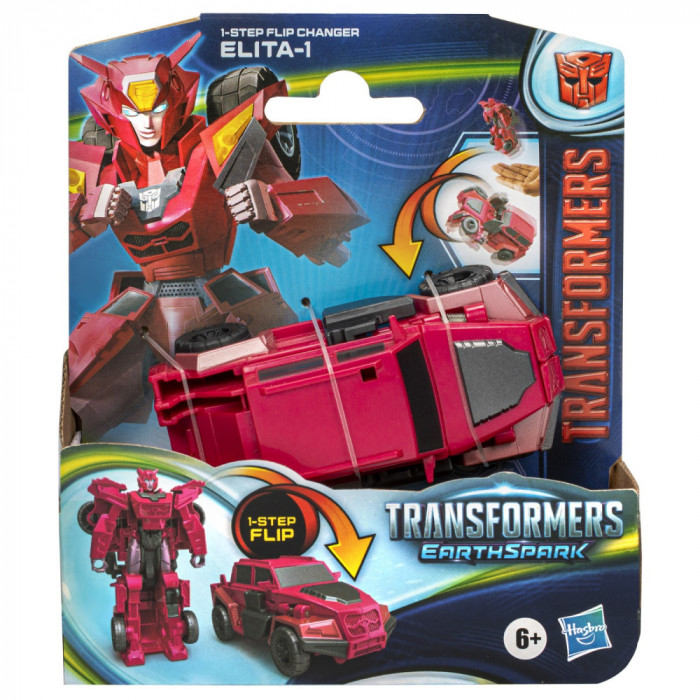 TRANSFORMERS 7 EARTHSPARK FIGURINA TRANSFORMABILA ELITA-1 6CM SuperHeroes ToysZone