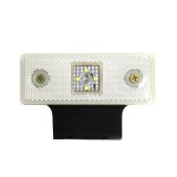 Lampa laterala alba cu 4 Leduri SMD 12 24V