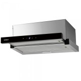 Hota incorporabila Samus HS6032DTGX, 1 Motor, Latime 60 cm, Afisaj Led, Putere absorbtie 160-326 m3/h, 3 Trepte absorbtie, Touch Control, Inox
