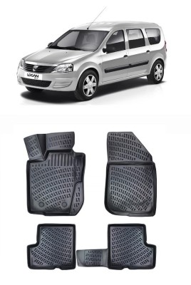 Set Covorase Auto Cauciuc Dedicate Dacia Logan I Mcv (2004-2012) foto