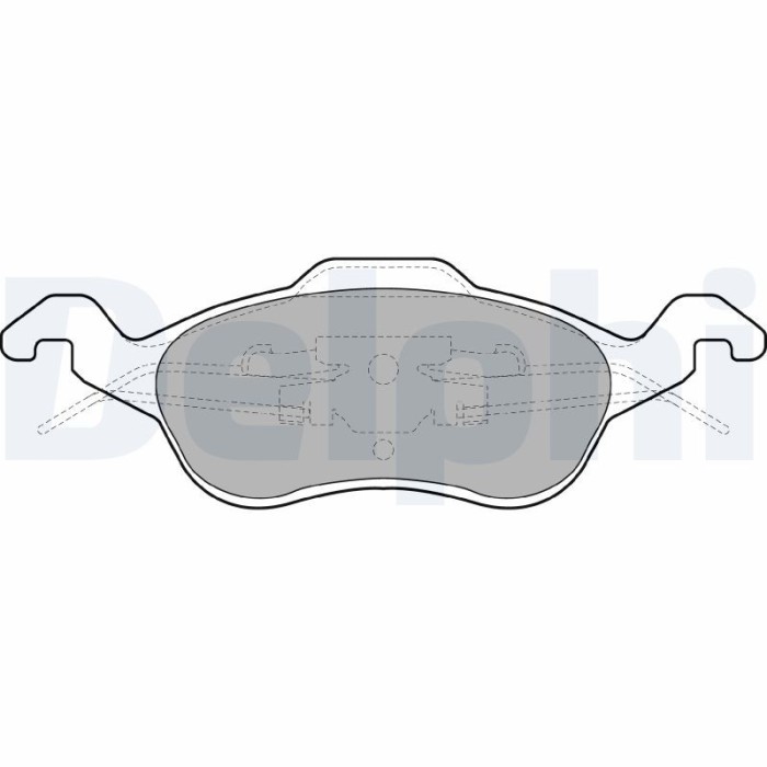 DELPHI LP1315 set placute frana,frana disc