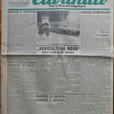 Cuvantul , ziar al miscarii legionare , 22 ianuarie 1941, nr. 97