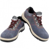 Pantofi de lucru Parena S1P, marime 41, gri, piele caprioara
