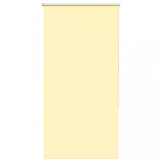 Jaluzea cu role opace galben 65x130 cm lățime material 60,7 cm foto