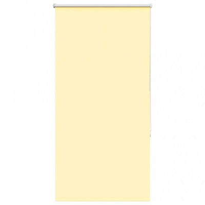 vidaXL Jaluzea cu role opace galben 80x175 cm lățime material 75,7 cm foto