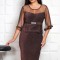 Rochie de Ocazie Principesa BordoMarimea