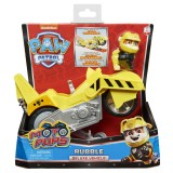 Patrula Catelusilor Moto Pups Rubble Si Motocicleta Deluxe