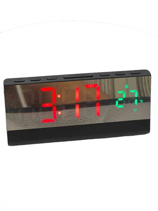 Ceas Digital Led Cu Alarma pentru Noptiera, Camera sau Birou