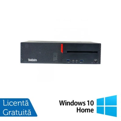 Calculator Refurbished LENOVO M700 SFF, Intel Core i5-6500 3.20GHz, 8GB DDR4, 256GB SSD, DVD-RW + Windows 10 Home foto