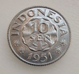 Indonezia - 10 Sen 1951 Aunc/UNC - L5