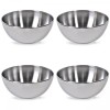 Set boluri, 4 piese, 1.8 l, Metal, Argintiu