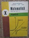 C. Nastasescu, C. Nita, S. Popa - Matematica. Algebra. Manual pentru clasa a X-a