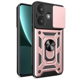 Husa Xiaomi Redmi 13C 5G protectie camera Techsuit CamShield Series, roz