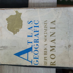 Atlas geografic republica socialista romania 1965