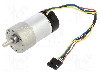 Motor DC, 6...12V DC, 5.5A, 540rot./min, POLOLU, 19:1 METAL GEARMOTOR 37DX68L 64 CPR