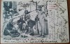 Carte postala, locuitori din Iernut, Transilvania, 1918