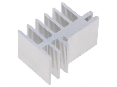 Radiator Aluminiu Extrudat 25x30x45mm foto