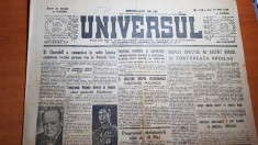 ziarul universul 10 mai 1945-anuntul sfarsitului celui de-al 2 razboi mondial foto
