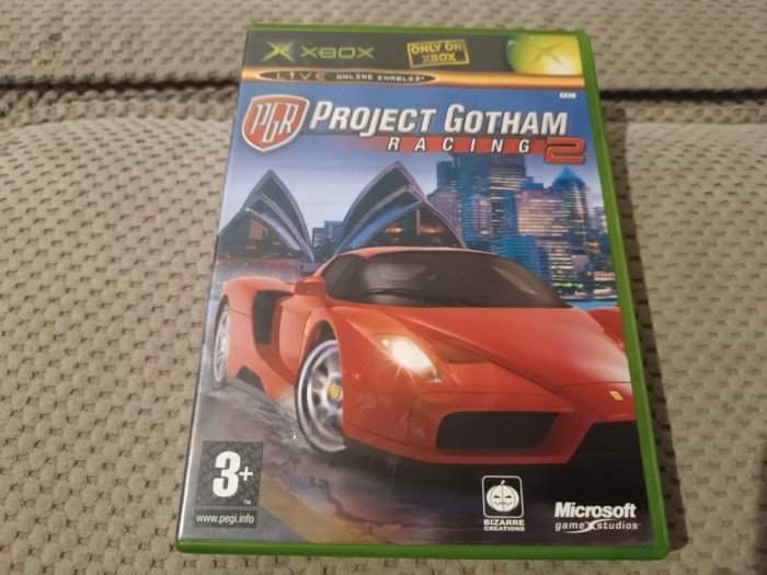 Joc jocuri de colectie excusivitate, Project Gotham Racing 2, xbox clasic curse de masini, simulator auto