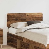 vidaXL Tăblie cap cu headboard Lemn Vechi 120 cm Lemn compozit 888570