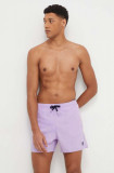 Emporio Armani Underwear pantaloni scurti de baie culoarea violet