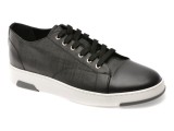 Pantofi sport BITE THE BULLET negri, 116, din piele naturala
