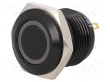 Comutator anti-vandalism ONPOW Poz: 2 SPST-NO 2A/36VDC IP65 albă